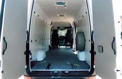 Conversion Example - Work Vans - Commercial Van Base Package