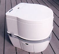 Porta Potti Curve Electric Flush