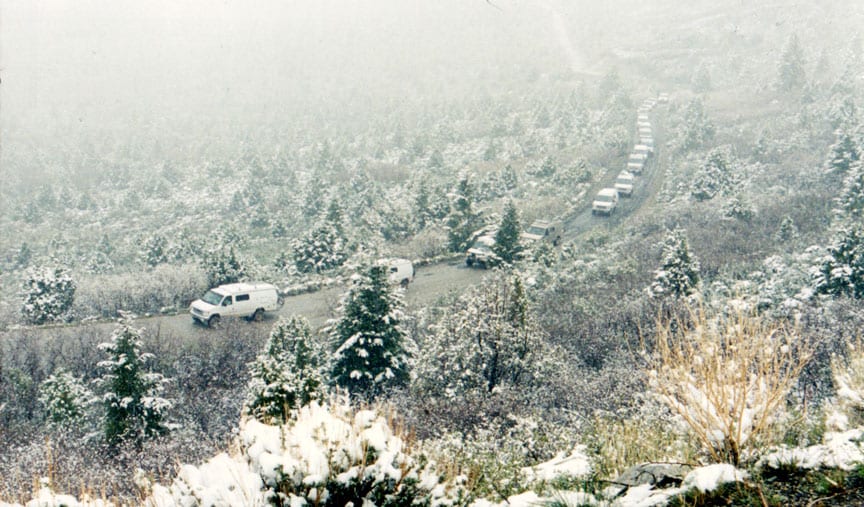 Colorado snow