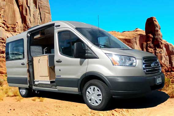 Ford Transit camper van conversion