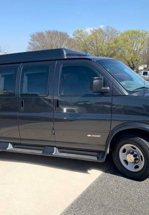 2003 Chevy Sportsmobile van conversion.